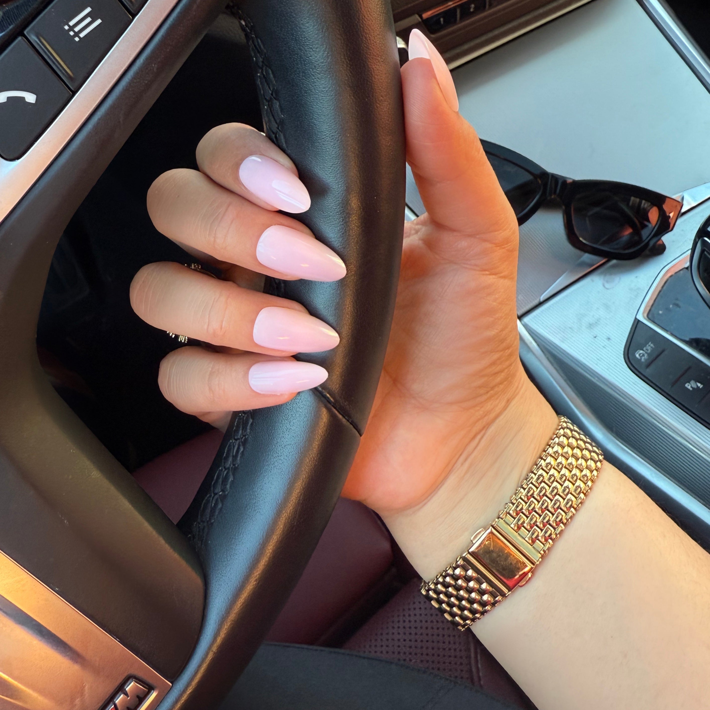 Milk Blush Nails