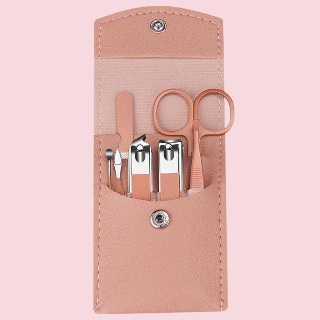 Luxxi Manicure Kit Long Lasting False Nails Non Damaging Glue On Nails Durable Stick On Nails