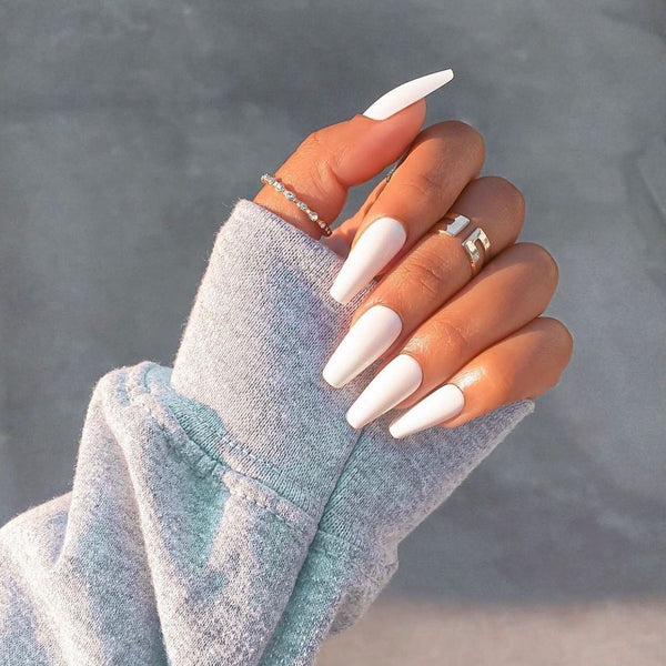17 Top White Nails Acrylic Short | White acrylic nails, Acrylic nails  coffin short, Short acrylic nails